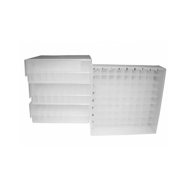 Scientific Specialties Cryogenic Storage Racks, 81 Place, Natural, 6/PK 145630 - main